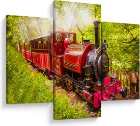 Tablou - Tren cu aburi (90x60 cm)