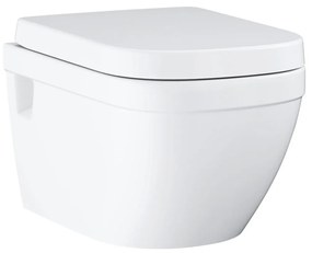 Vas WC Grohe Euro Ceramic, suspendat, capac soft close, rimless, alb - 39703000