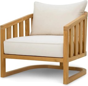 Fotoliu LUX pentru exterior din lemn de tec Aruba