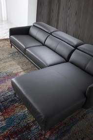 Coltar cu sezlong dreapta, elegant, design italian William AC-5359-R