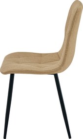 Scaun de masa LIBRA maro cu picioare negre