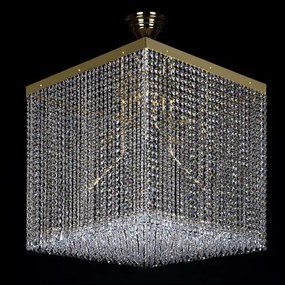 Plafonier Cristal Bohemia Exclusive dim. 50x50cm LEANDRA 500x500 CE