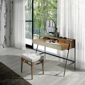 Bancheta tapitata design modern Platin AC-CP1709ST-NOGAL