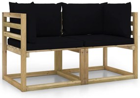 Canapea de gradina neagra, MAJKEN