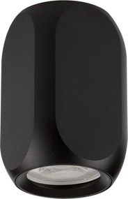 Spot aplicat cu bec GU10 Cubi negru