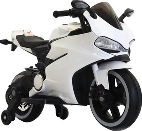 Motocicleta Electrica cu Acumulator Pentru Copii NOVOKIDS™ Napoleon Premium Motor, 3-7 ani, max 30 kg, Cu Sunete si Lumini LED, sa din piele,