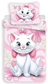 Disney Marie Rose set de lenjerie de pat 140×200cm, 70×90 cm