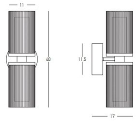 Aplica  23016 Zambelis LED, Auriu, Grecia