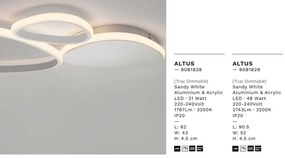 Plafoniera LED design modern ALTUS 90x52cm, NVL-9081829