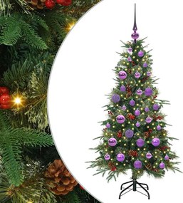 vidaXL Brad de Crăciun artificial cu ramuri articulare Verde 120 cm