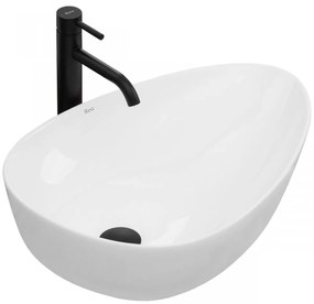 Lavoar Greta Alb ceramica sanitara - 56 cm