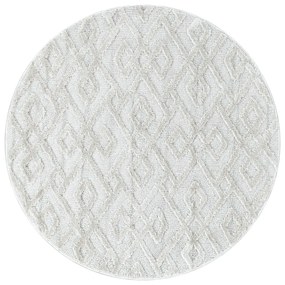 Covor crem rotund ø 160 cm Pisa – Ayyildiz Carpets