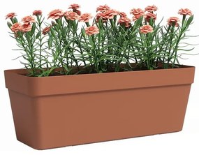 Jardinieră din plastic reciclat cu sistem de auto-irigare 50 cm Capri – Artevasi