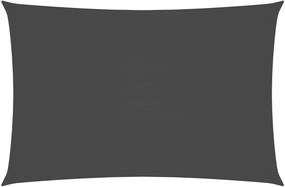 vidaXL Parasolar din țesătură oxford, dreptunghiular, 2x4 m, antracit