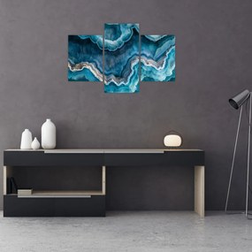 Tablou - Detaliu de acvamarin (90x60 cm)