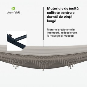 Hamac SwayStation Boho, 320 x 116 cm, rezistent la intemperii, rezistent la rugină