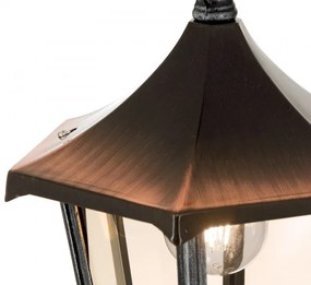 Pendul exterior stil clasic IP43 Hermine AL 11K/82542/A schwarz-silber OR
