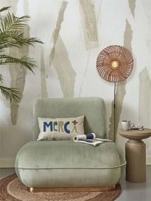 Aplica de perete eco din ratan Zanzibar flat 40cm S, nat