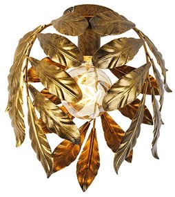 Plafoniera vintage auriu antic 30 cm - Linden