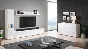 Mobilier living Nova I (alb + alb lucios). 1121832