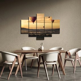 Tablou cu baloane zburând (150x105 cm)