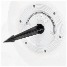 Lampă LED RGB solară dimabilă LED/5W/3,7V 3000K IP54 d. 30 cm