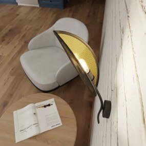 Aplică LOTUS 1xE14/10W/230V negru/auriu