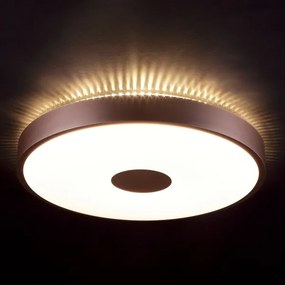 Brilliant - Plafonieră LED TAVIS LED/24W/230V diam. 44,5 cm aur roz
