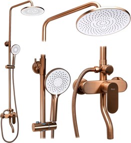 Set dus REA DROP Brush Copper