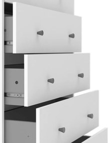 Comodă albă 72x108x30 cm May – Tvilum