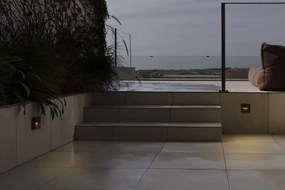 Mini Aplica exterior ambientala 3W 4CCT DUNE SQ gri