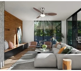 Globo 03671N - Ventilator tavan GALE LED/22W/230V 3000/4500/6000K +DO