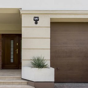 Rabalux 77021 - Proiector solar LED DOJRAN cu senzor, 5W, IP44