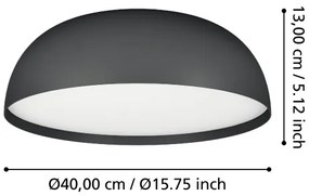 Plafonieră LED RGBW dimabilă Eglo 900406 TOLLOS-Z 3xLED/7,5W/230V