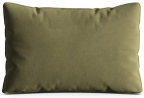 Pernă pentru canapea verde cu tapițerie din catifea Kemi – Cosmopolitan Design