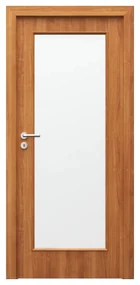 Usa Interior din MDF Porta Nova Model 2.2 (Culoare: Wenge, Toc: Reglabil 10 cm, Maner: Patrat negru inchidere magnetica, Dimensiune: 60 cm)