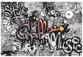 Tapet artă graffiti modernă
