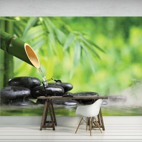 Fototapet - Relaxare în verde (152,5x104 cm)