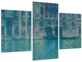 Tablou - Claude Monet, Palazzo da Mula, Venice, reproducere (90x60 cm)