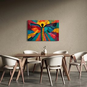 Tablou - Înger pictat (90x60 cm)