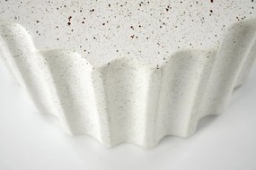 Masuta de cafea Fara alba - H46 cm