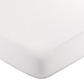 Cearşaf de pat 4Home jersey, alb, 160 x 200 cm