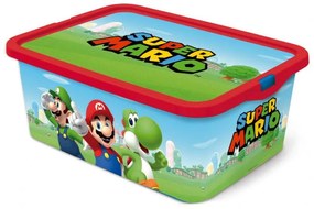 Super Mario Cutie de depozitare din plastic 13 L