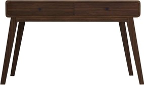 Birou cu aspect de lemn de nuc 50x120 cm Cassie – Støraa