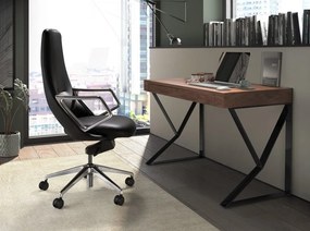 Scaun de birou modern piele sintetica Black