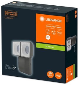 Aplică LED de exterior cu senzor SPOT 2xLED/8W/230V IP55 Ledvance
