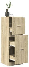 vidaXL Dulap de farmacie, stejar sonoma, 40x41x118 cm lemn prelucrat