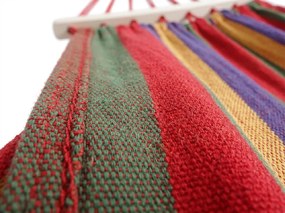 Hamac colorat cu perna HAMAK pentru 2 persoane 190x150 cm