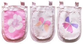Pat copii supraînălțat Vanessa cu tobogan, husă Castel Birdy, tunel și 3 buzunare textile pentru copii – Vipack [Dimensiuni: 208x98x114 cm]
