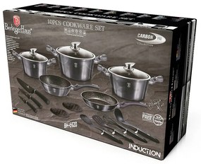 Set de ustensile de gătit Berlinger Haus din 17piese Carbon PRO Line